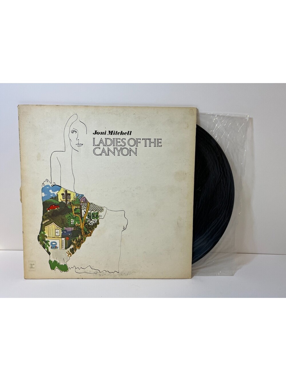 Joni Mitchell "Ladies of the Canyon" LP 1970 Vinyl Record RS 6376